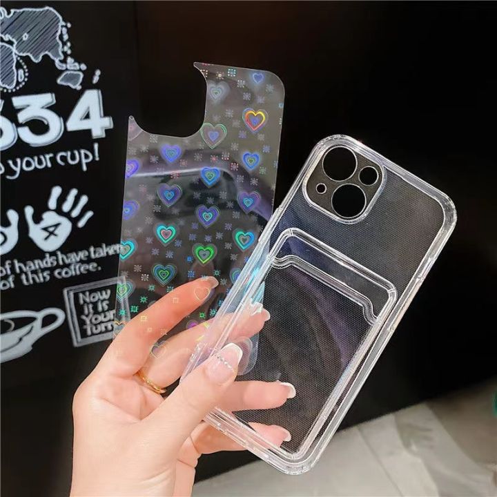 enjoy-electronic-laser-love-tpu-case-for-oppo-reno-5-lite-a94-4g-card-slot-transparent-gradient-phone-cover-for-realme-c3-5-5s-5i-6i-c11-c20-capa