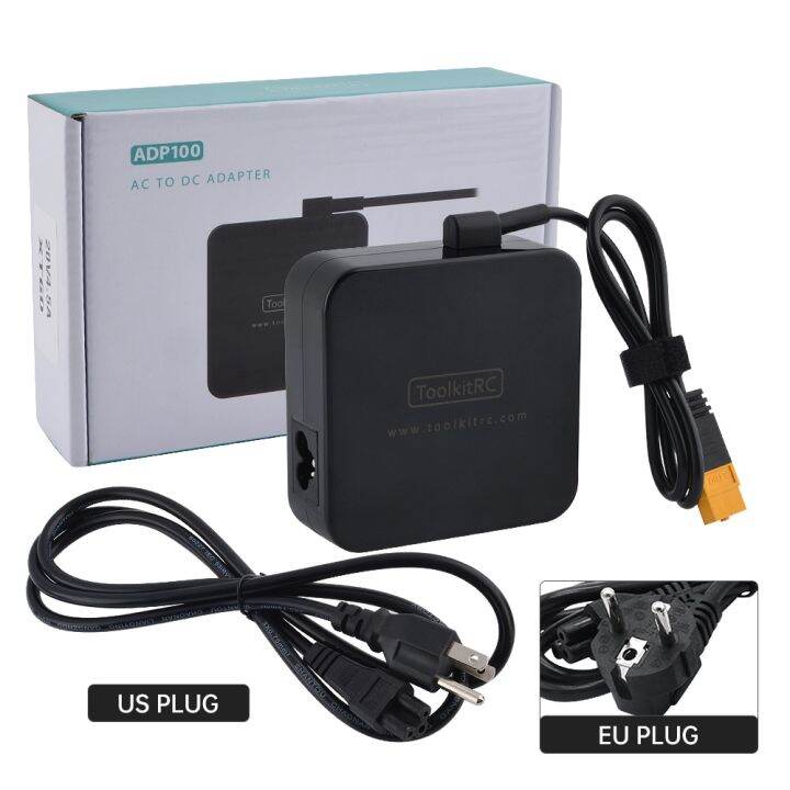 Toolkitrc ADP100 100W 20V Power Supply With XT60 Output Adapter For