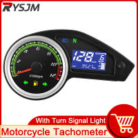 รถจักรยานยนต์ T Achometer ที่มีไฟเลี้ยวสำหรับฮอนด้า NXR150 NXR125 Bros 2003-2014 CRV ดิจิตอล LED วัดระยะทาง S Peedometer ไมล์ต่อชั่วโมง