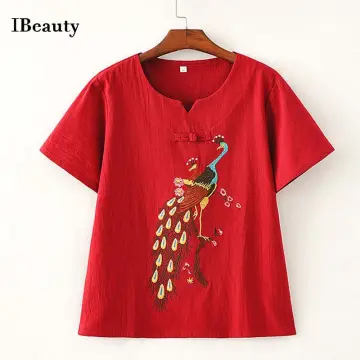 HerStore Women Korean Fashion Shirt Lady Tops Summer Plus Size