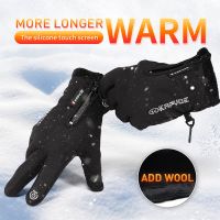 【CW】 Windproof Cycling Gloves Ski Hiking Outdoor Sport Riding Motorcycle Warm