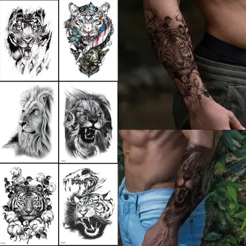 101 Best Half Tiger Face Tattoo Ideas That Will Blow Your Mind  Outsons