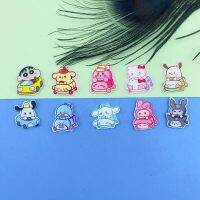 【6】 Acrylic Sanrio Crayon Shin-chan car patch diy mobile phone case refrigerator hairpin jewelry accessories