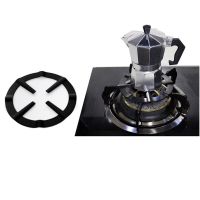 1Pcs Iron Gas Stove Cooker Plate Coffee Moka Pot Stand Reducer Ring Holder Durable Coffee Maker Shelf Practical Accessories Electrical Connectors