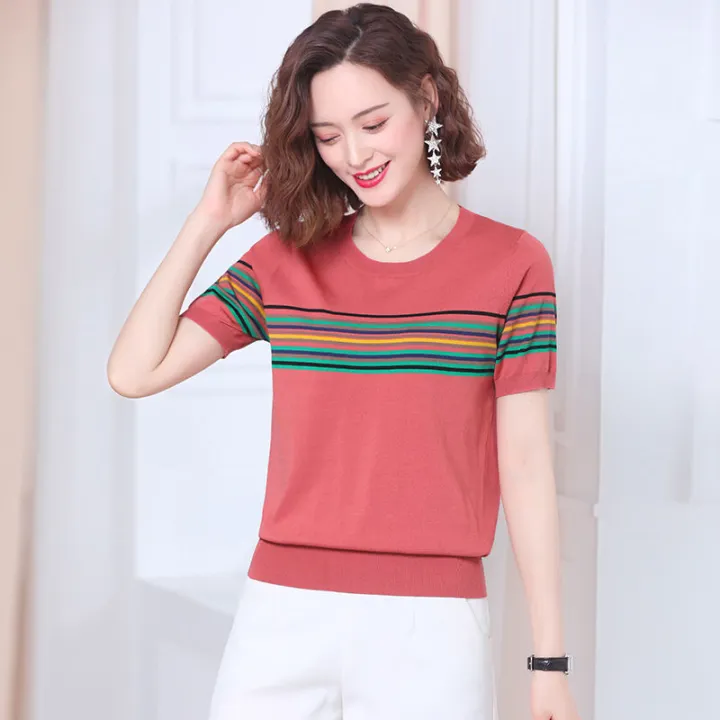 Ladies Cotton Knit Tops atelieryuwa.ciao.jp