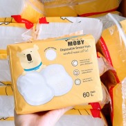 Lót thấm sữa Moby 60 Miếng thoáng khi