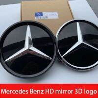 สำหรับMercedes Benz Glakml Glmlใหม่คลาสCใหม่คลาสEคลาสA 3Dกระจกคริสตัลโลโก้รถแข็งโลโก้รถCLS RคลาสVสัญลักษณ์ฮู้ดตรากระจังหน้าโลโก้