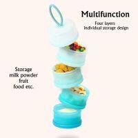 OMG*New 4 Layer Baby Food Storage Milk Powder es Portable Toddle Milk Container