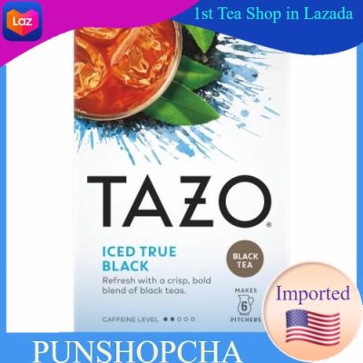Tazo Iced Tea True Black 6 Filter Bags💚พร้อมส่ง💜