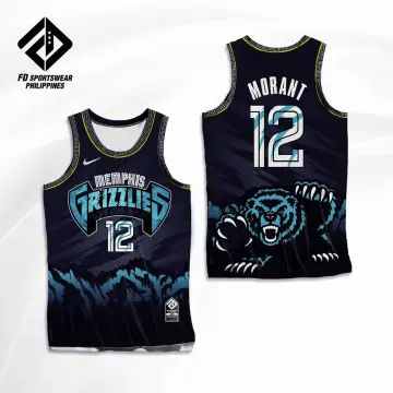 Nike Men's Ja Morant Memphis Grizzlies 2022 City Edition Swingman Jersey, Black, Size: XS, Polyester