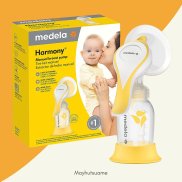 Máy hút sữa cầm tay Medela Harmony Manual phễu Flex - Công nghệ 2 pha kích