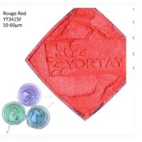 Mica สีแดงอมชมพูส้ม rouge red 30g 002759