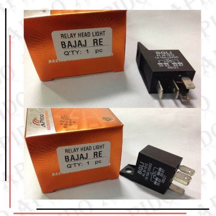 Headlight Relay for Bajaj RE Lazada PH