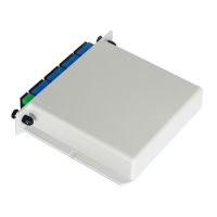 Fiber Optic Plc Splitter 1 x 8 Insertion Outdoor Electrical Splitter / Lgx / Cassette Type Sc/Apc