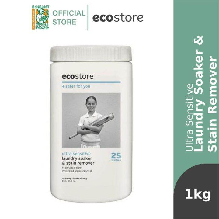 EcoStore Ultra Sensitive Laundry Soaker & Stain Remover (1kg) Lazada
