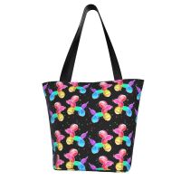 【jw】∋❏♙  Shopping Dogs Print Gifts Reusable Handbag Student