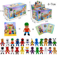 24ชิ้นกล่องการ์ตูนเกม Stumble Fall Guys Action Figures Pvc รุ่นรูปปั้น Multiplayer Challenge ประเภท Anime Collection ของขวัญเด็ก