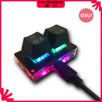 Original Motospeed K2 OSU Mini Keypad Hot Swap Wired Gaming Keyboard Mechanical RGB Backlight Detachable Keycap For OSU Gamer