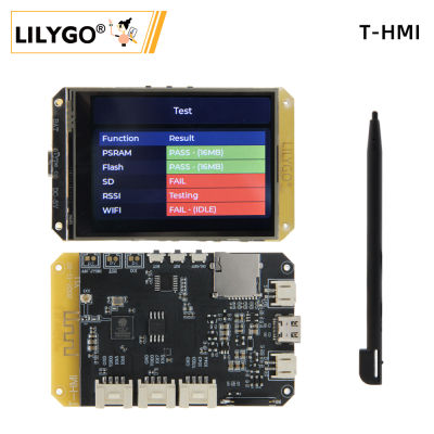 LILYGO®ESP32-S3จอแสดงผลแบบสัมผัส2.8นิ้ว ST7789หน้าจอ LCD WIFI Bluetooth 5.0โมดูลรองรับ TF Type C ออนบอร์ด16MB Flash