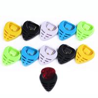 1PCS Guitar Picks Box Durable Plastic Plectrum Case Celluloid Mediator Holders Bass Acoustic Guitar Electric Guitar Accessories