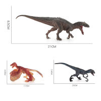 Ready stock FUSHUN เด็กไดโนเสาร์รุ่นเครื่องประดับจำลองซอรัส Velociraptor รูปของเล่นของเล่นเพื่อการศึกษาสำหรับของขวัญ