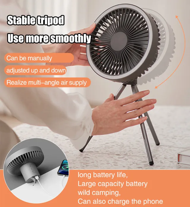 Tripod Multipurpose Camping Fan | Lazada PH