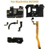 สําหรับ Blackview BV5900 เมนบอร์ดลําโพงโทรศัพท์มือถือกล้องสายชาร์จบอร์ดชิ้นส่วน USB