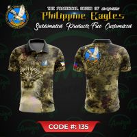 2023 New Fashion  Philippine Eagles Polo Shirt e#135，Size: XS-6XL Contact seller for personalized customization of name and logo