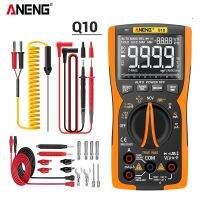 【hot】☞  ANENG-Q10 Multímetro Digital Profissional 9999 Contagens RMS Voltímetro Amperímetro Ohm Elétrico Hz Testador de Diodo para Eletricista