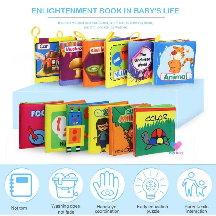 หนังสือผ้า-รูปสวยน่ารัก-พร้อมคำศัพท์ภาษาอังกฤษ-สำหรับเด็ก-3-เดือนขึ้นไป-เสริมสร้างพัฒนาการ-ล้างน้ำได้-ปลอดภัย-ของเล่นเด็ก-sm182