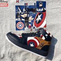 US captain sports shoes animation shoes Marvel co nded high help mens board shoes new mens basketball shoes