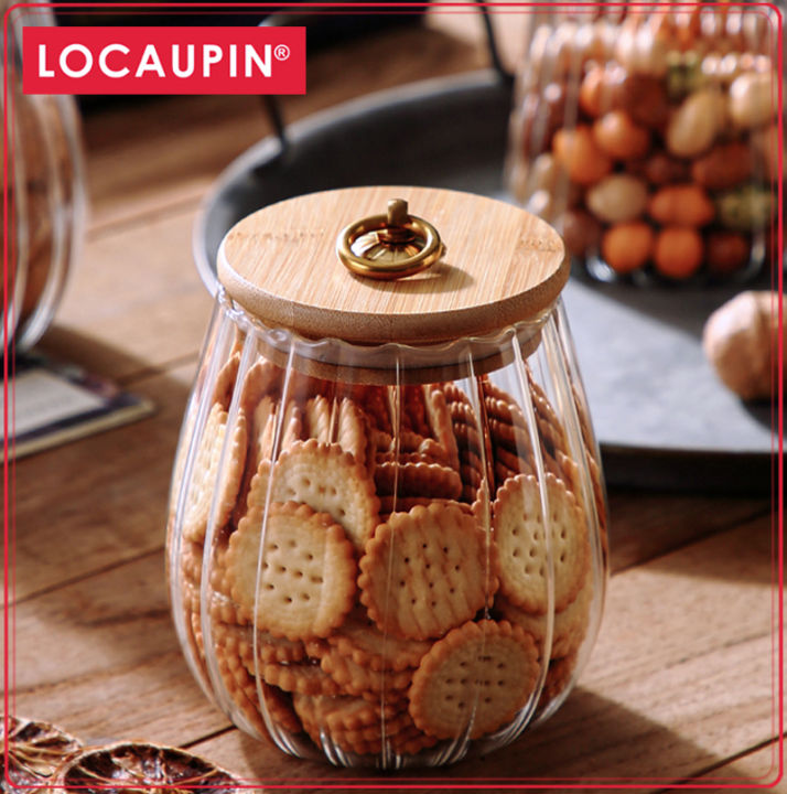 Buy Wholesale China Wide Mouth Food Storage Jar With Airtight Wood