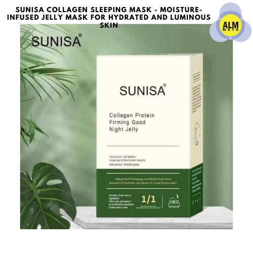 SUNISA Collagen Sleeping Mask MoistureInfused Jelly Mask for