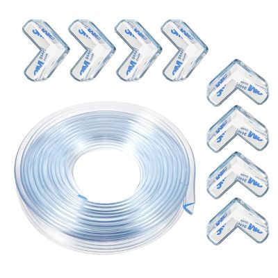 Clear Baby Proofing Guard Edge Corner Protector 6m Transparent Soft PVC Bumper Strip for Cabinet Table