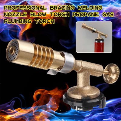 Welding Nozzles Torches Flame Tool Burner Nozzle High Temperature Propane Plumbing Heating Adapter for Charcoal Cooking Welding