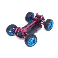 AHlmsm WLtoys 1:18 RC รถ A959 A969 A979อุปกรณ์อัพเกรดอัพเกรดโลหะกรอบไม่มีอุปกรณ์ Multicolor