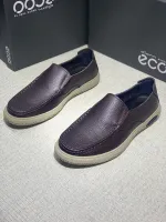 Original Ecco mens Sports Shoes running shoes sneaker Outdoor shoes Casual shoes Leather shoes LY301013