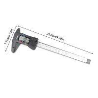 ♧ Electronic Vernier Caliper LCD 0-150mm 0 1mm Micrometer Ruler Width Diameter Plastic Measurement Woodworking Tool