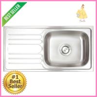 ซิงค์ฝัง 1หลุม 1ที่พักซ้าย HAFELE ARTEMIS 567.10.081 RH สเตนเลสBUILT-IN SINK 1B1LD HAFELE ARTEMIS 567.10.081 RH STAINLESS STEEL **บริการเก็บเงินปลายทาง**