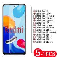 5/3/1 Buah 9H Kaca Pelindung Layar Ponsel Untuk Redmi Note 11 11T Pro Plus SE 11S 11E 10 Pro Max 10S Kaca ฟิล์มกันรอยกันกระแทก Pelindung