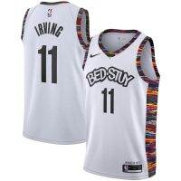 NBA͛ เสื้อบาสเกตบอลตาข่าย Brooklyn Kyrie͛ Irving͛ ผู้เล่น Swingman Jersey