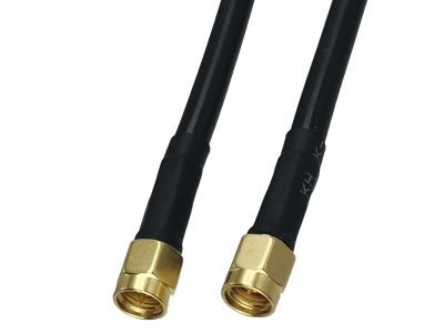 1pcs RG58 SMA Male Plug to SMA Male Plug RF Coaxial Connector Pigtail Jumper Cable New 6inch~5M Electrical Connectors