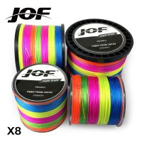 JOF ยี่ห้อใหม่300M 500M 1000M PE Braided เอ็นตกปลา8เส้น22 31 39 43 52 61 78ปอนด์เอ็นตกปลาสายตกปากหลายเส้น