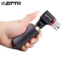 ZTTO Mini CO2 Pump Bike Portable Bicycle Tire Inflator For Schrader Presta Adapter MTB Road Bike Aluminum Alloy Automatic Pump