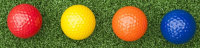 การส่งเสริม 10 ลูกกอล์ฟแข็ง หลากสี - 10 Hard golf new balls in different colors.Hot Promotion