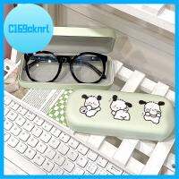 C169CKNRL การ์ตูนน่ารักๆ กล่องใส่แว่นตา โลหะสำหรับตกแต่ง ปลอกหุ้มป้องกัน เคสลายแว่นตา ที่มีคุณภาพสูง หนังพียู กล่องเก็บแว่นกันแดด สำหรับนักเรียน