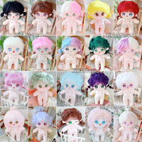 20CM ตุ๊กตาไอดอล Idol Girl Doll DIY Pink Green Red Long Hair Plush Toys Black Pink Lisa Jennie Jisoo GIDLE Kep1er IZONE TWICE Red Velvet  Aespa Dolls Accessories Collection