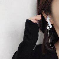 ‘；【。 Anti-Lost Chain Daisies Headphone Chains Strap Women Wireless Earphones Retention Necklace Gifts For Airpods Earphone Accessory