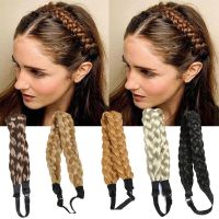 Retro Bohemian Hair Band / Elastic Synthetic Chunky Headwear / Plaited Braids Styling Headbands