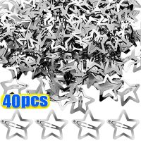 【hot】☂❃  10/40pcs Star Hairclips Hairpins Barrettes Metal Clip Headdress Hair Jewelry Accessories